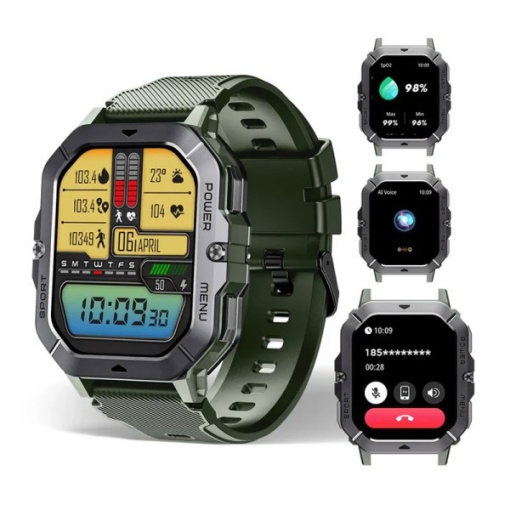 OUKITEL BT101 SMART WATCH 410MAH/HEART RATE/SPO2/ESIM