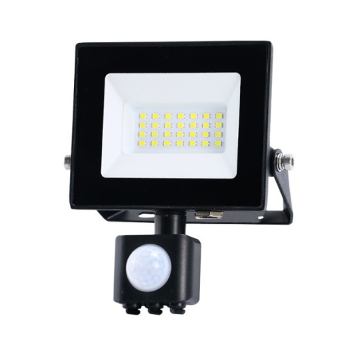 XLED REFLEKTOR SMD 20W+SENZOR POKRETA 6000K/1620LM/230V