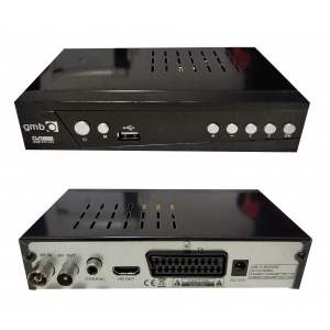 GEMBIRD GMB-TDT-033 DVBT2/C HDMI/SCART/RF SET TOP BOX