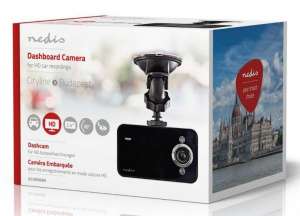 NEDIS DCAM06BK DASH CAM 720P 3MPIX 2.4 LCD DETEKCIJA POK