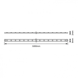 OSRAM 24W-24V- 5M KOTUR - 4000K-2100LM-IP20