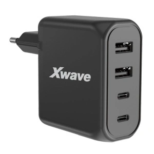 XWAVE GAN100-2A2C ULTRA BRZI PUNJAC 100W 2XUSBA 2XUSBC