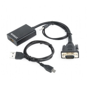 KETTZ VGA TO HDMI WITH AUDIO
