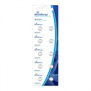 MEDIARANGE GERMANY 1.5V DUGMASTA AG3-LR41 PACK 10 PREMIUM MRBAT117