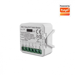 TUYA PREKIDAC SMART UGRADNI 2X10A /230V/2.4GHZ