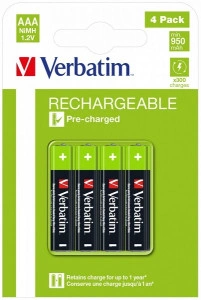 VERBATIM AAA-HR3 (HR03) NIMH 950MAH 49514