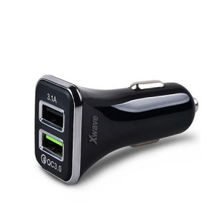 XWAVE BRZI AUTO PUNJAC C22-2 2XUSB 3.1A MAX