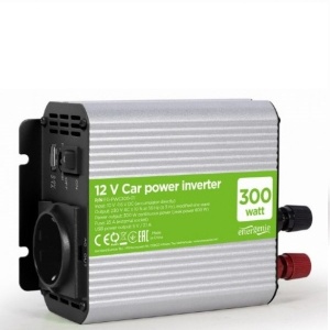 GEMBIRD EG-PWC300-01 12V INVERTER 300W+USB PORT
