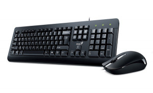 GENIUS KM-160 SET MIS+TASTATURA USB BLACK YU