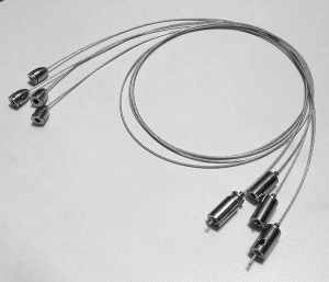 LEDLUX PRIBOR-SET -4SAJLE ZA KACENJE 100CM
