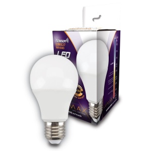 LUMAX SA SENZORIMA DAN-NOC-POKRET E27-9W-820LM-6500K