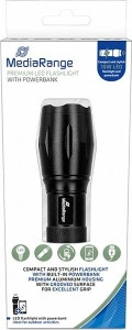 MEDIARANGE GERMANY BATERIJSKA LAMPA 1800MAH/250LM/MR735/ALU KUCISTE