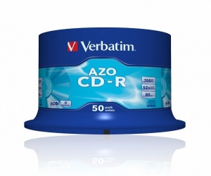 VERBATIM AZO CRYSTAL 700MB 52X 43343