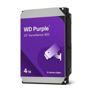 WESTERN DIGITAL 4TB SATA3 WD44PURZ PURPLE 64MB