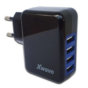 XWAVE ZIDNI PUNJAC MAX 4A 4XUSB ZA MOBILNE UREDJAJE