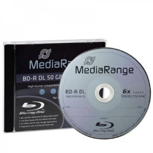 MEDIARANGE GERMANY 50GB BD-R DL 6X MR506/ U KUTIJI