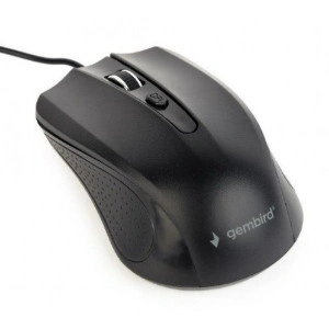 GEMBIRD MUS-4B-01 USB 800-1200DPI BLACK