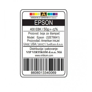 IIMAC-AMERICAN INK JET CORPORATION USA EPSON CRNA 400EBK/T66410/T67310/T67410/CISS-TANKS