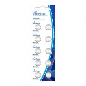 MEDIARANGE GERMANY 1.5V DUGMASTA AG10-LR54-PACK 10 MRBAT112/72MAH