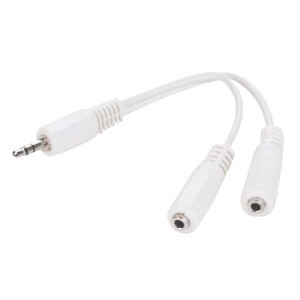 GEMBIRD CCA-415W AUDIO ADAPTER, 2X3.5MM>3.5MM