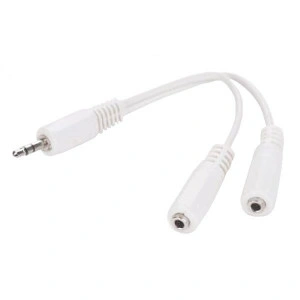 GEMBIRD CCA-415W AUDIO ADAPTER, 2X3.5MM>3.5MM