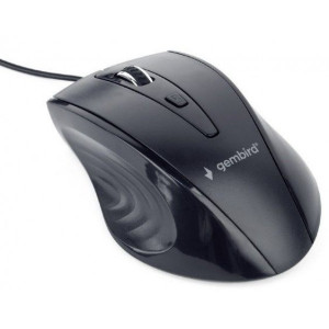 GEMBIRD MUS-4B-02 USB 800-1200DPI BLACK