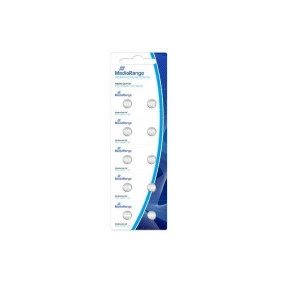MEDIARANGE GERMANY COIN CELL AG4/LR626 PACK 10
