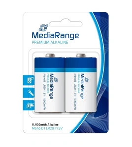 MEDIARANGE GERMANY D-LR20 1.5V MONO MRBAT109/2 KOM