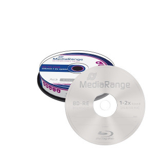MEDIARANGE GERMANY RW DISK 25GB BD-RE 2X 1/10/MR501
