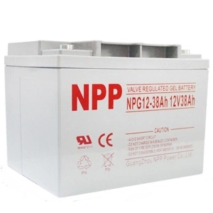 NPP VRLA-GEL LPG 12V/38AH/11KG