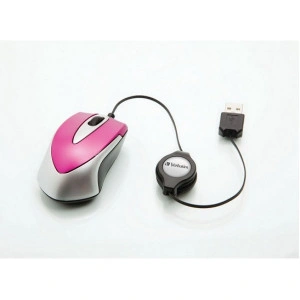 VERBATIM GO MINI OPTICAL TRAVEL HOT PINK