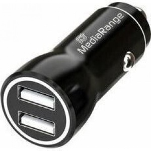 MEDIARANGE GERMANY DUAL AUTO PUNJAC SA 2 USB-A -3.4A-5V MRMA103-03