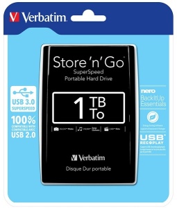 VERBATIM 2.5 1TB USB3.0 53023/ EKSTERNI CRNI"