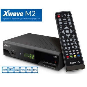 XWAVE M2 SET TOP BOX LED/SCART/HDMI/RF/USB