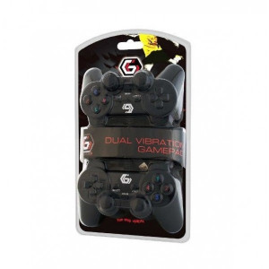 GEMBIRD JPD-UDV2-01 DOUBLE VIBRATION BLACK