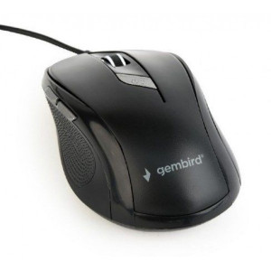 GEMBIRD MUS-6B-01 USB 400-1600DPI BLACK