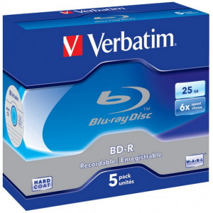 VERBATIM 25GB BD-R 6X 43715/43714
