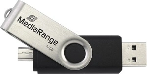 MEDIARANGE GERMANY 16GB/2.0/MICRO USB+USB DUAL DRIVE -MR931-2