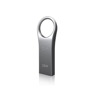 SILICON POWER TW 32GB UFD 2.0 FIRMA F80 SILVER TITANIUM