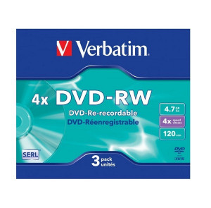 VERBATIM 4.7GB 4X SLIM CASE 43635