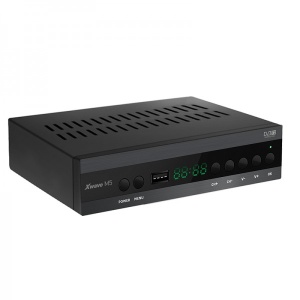 XWAVE M5 DVB-T2 SET TOP BOX LED/SCART/HDMI/RF/USB