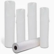 250 mp Hartie ambalare, Alba - 10 Role de 1,0 x 25,0 m