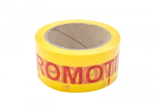 1 buc Banda adeziva PROMOTIE tip SILENT - 50 mm x 66 m