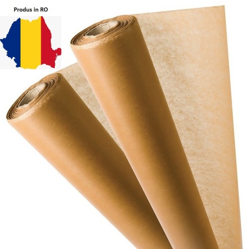 250 mp Hartie ambalare, Kraft - 10 Role de 1,0 x 25,0 m