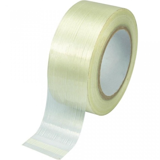 1 buc Banda adeziva cu insertie fibra monofilament Heavy Duty 50 mm x 50 m