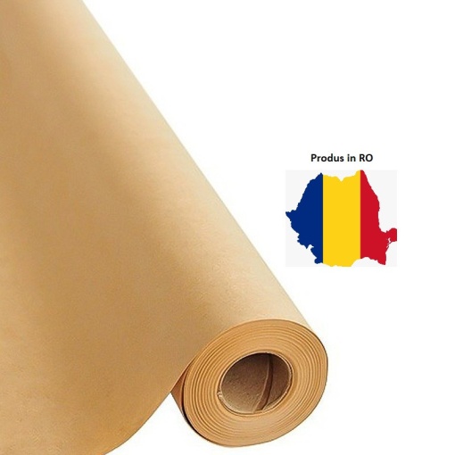 25 mp Hartie ambalare, Kraft - Rola de 1,0 x 25,0 m