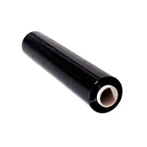 6 buc Folie Stretch manual NEGRU - 2.7 kg / rola 500 mm , 23 µm - Img 2