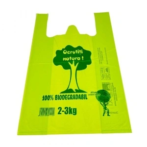 250 Pungi Biodegradabile 2-3 kg ( 50 pungi/ set x 5 set ) - verde deschis