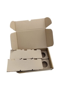 25 buc Cutie carton pentru 6 borcane 365x230x125 mm - Img 3