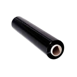 1 buc Folie Stretch manual NEGRU - 3 kg / rola 500 mm , 23 µm - Img 2